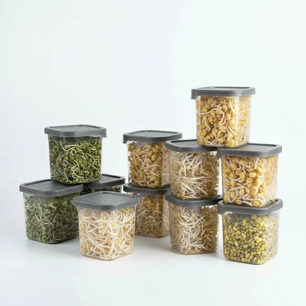 700ml Airtight Kitchen Storage Containers (Pack of 8) | BPA-Free Food Storage Containers