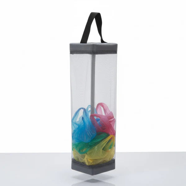 Hanging Waste Bag Holder – Durable Mesh Storage Organizer